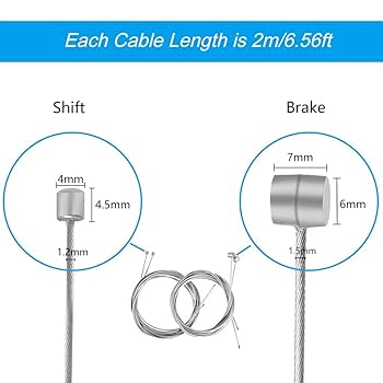 Nokon マウンテンバイク ブレーキケーブルセット KON 050 13 61+ByuO+TLL._UF350,350_QL80_.jpg